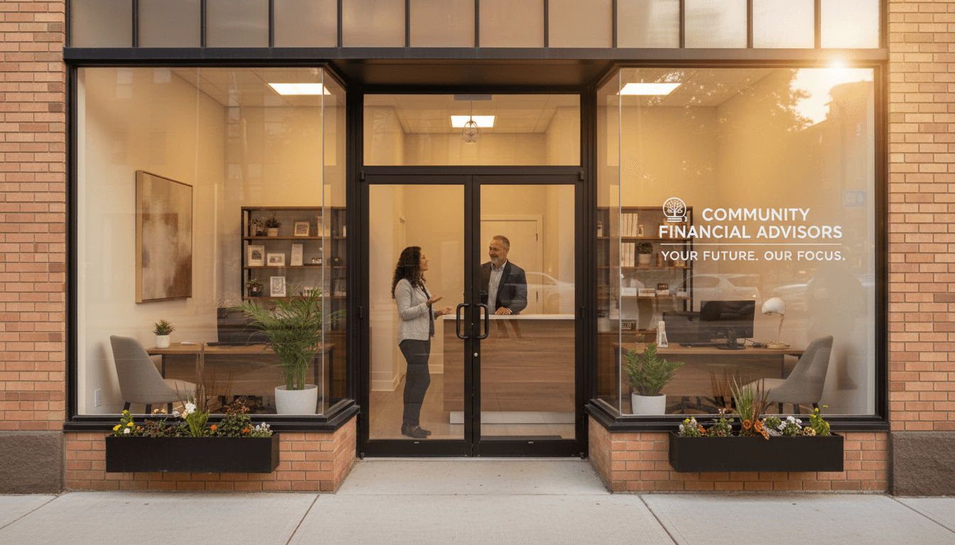 Welcoming storefront of Envios Sonoma with customers and staff inside